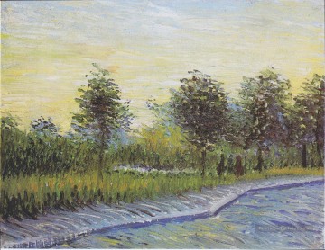  vincent - Chemin dans le parc Voyer d Argenson à Asnieres Vincent van Gogh